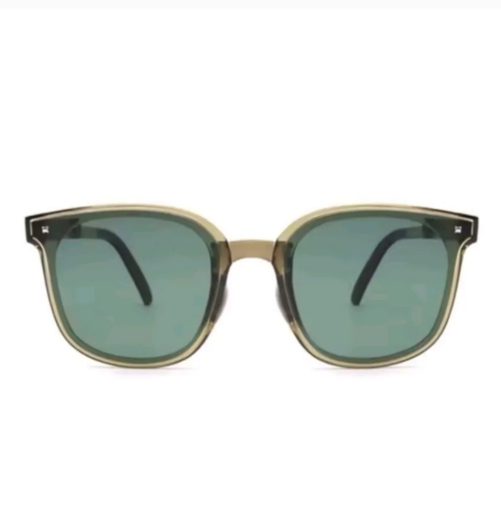 Stylish Green Lens Unisex Foldable  Sunglasses